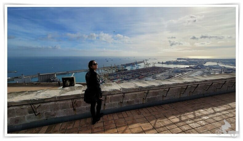 vistas desde el baluarte de Sant carles