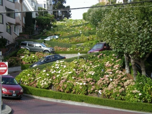 Lombard Street - viaje a la Costa Oeste de Estados Unidos