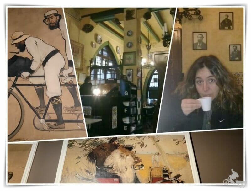 interior de els Quatre Gats
