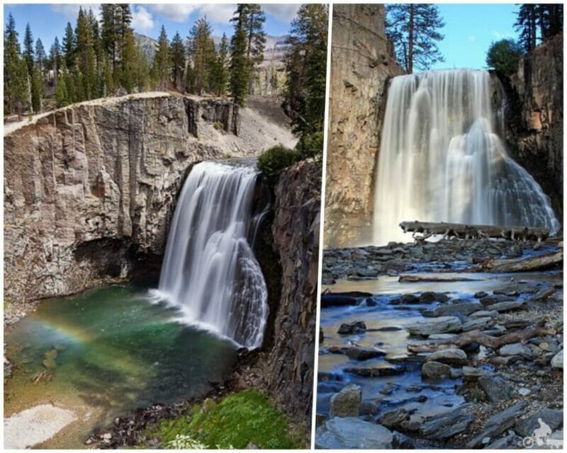 rainbow falls devils postpile