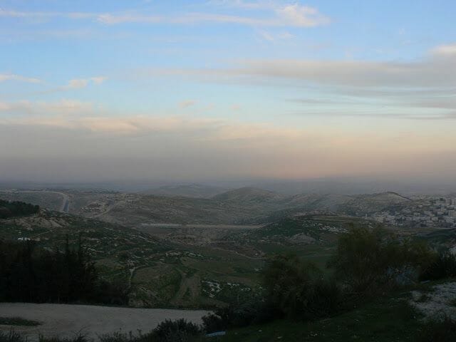 mirador de Cisjordania - Jerusalén en 2 días