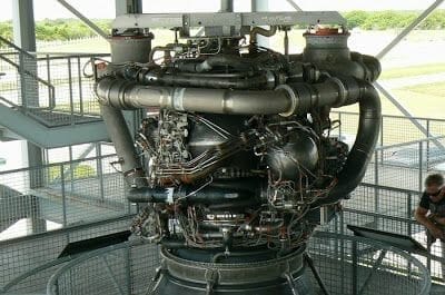 motor shuttle en Kennedy Space Center