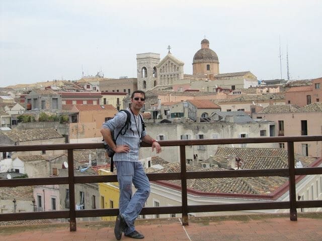 vistas desde la Torre del Elefante en Cagliari