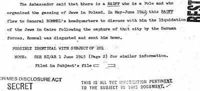 documento desclasificado