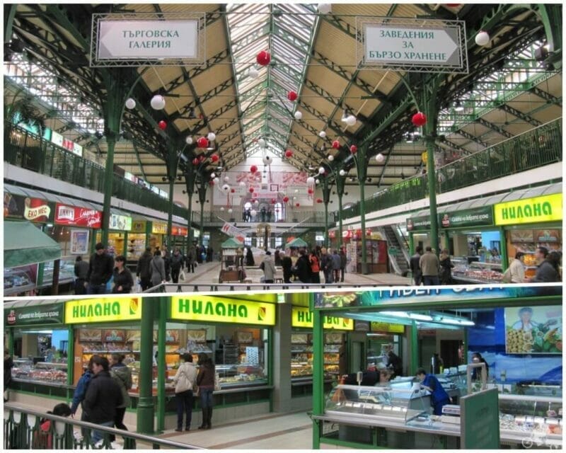 mercado central sofía bulgaria
