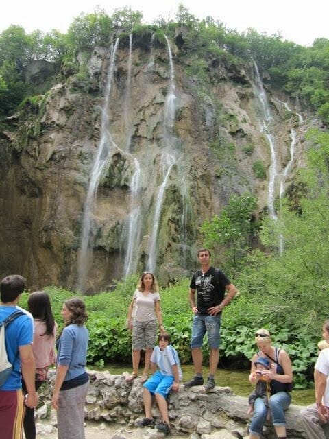 la gran cascada Veliki Slap