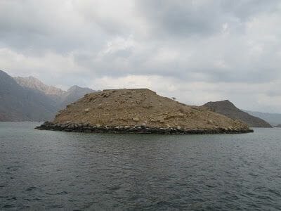 telegraph island Península de Musandam