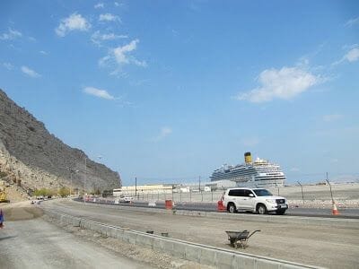 costa fabulosa khasab, cruceros oman, crucero khasab