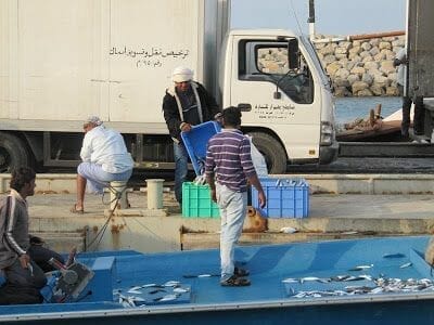Península de Musandam pescadores