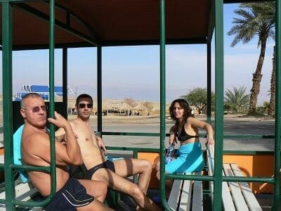 trenecito turistico de Ein Gedi