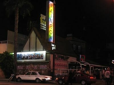 fachada del Rainbow bar sunset boulevard fachada del Rainbow bar sunset boulevard