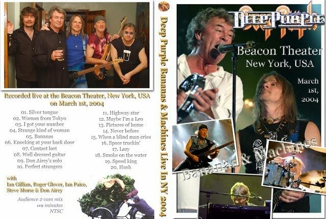 Poster concierto Deep Purple