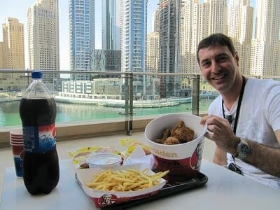 comer en dubai