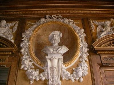 Francisco I busto Francisco I, estatuas reyes de Francia