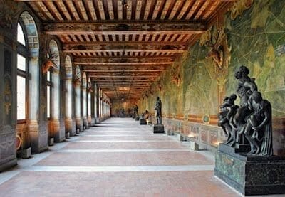 galeria del ciervo galería de Francisco I en Fontainebleau