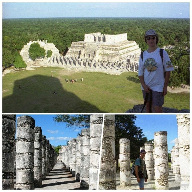 grupo de las mil columnas chichén itzá