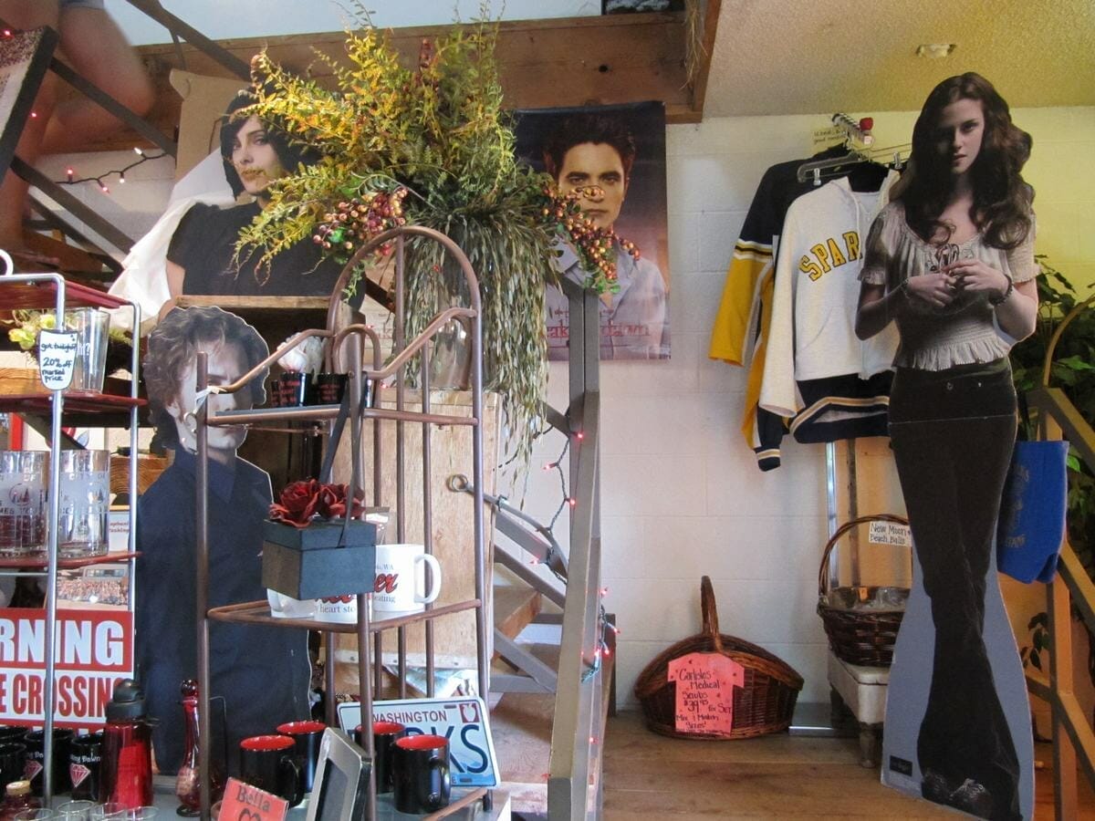 Tienda souvenirs de Forks