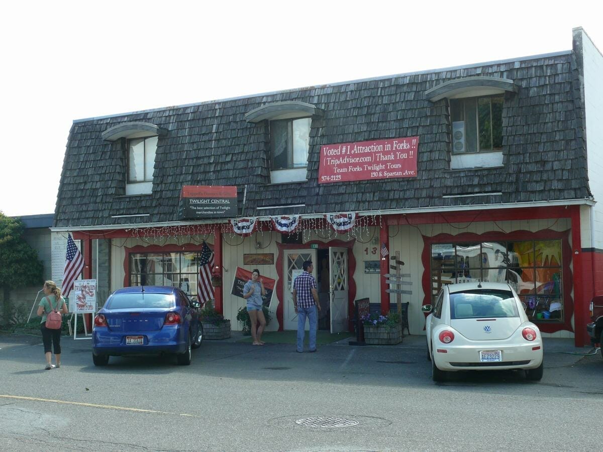 Tienda souvenirs de Forks