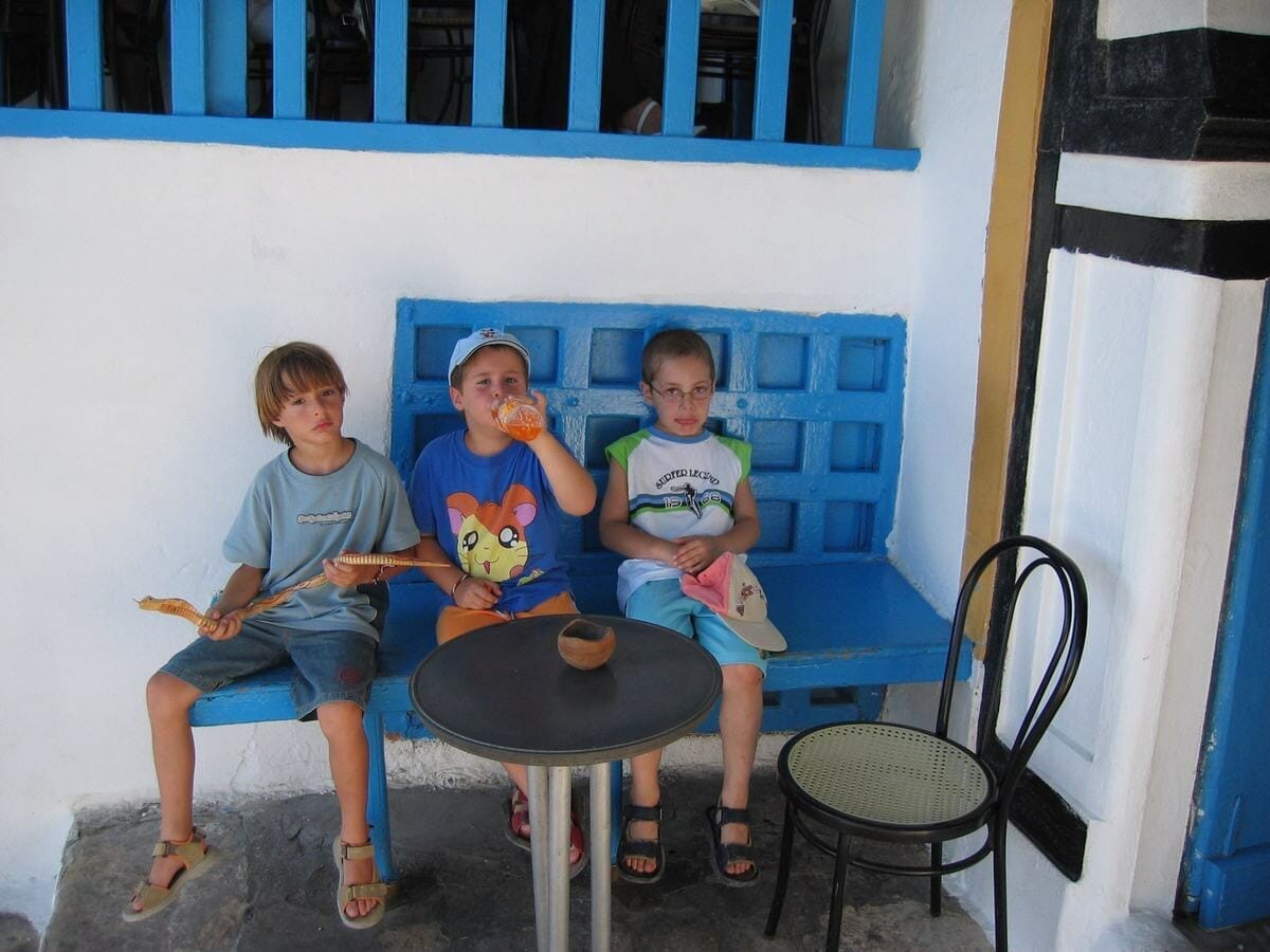 Cruceros con niños, niños Túnez