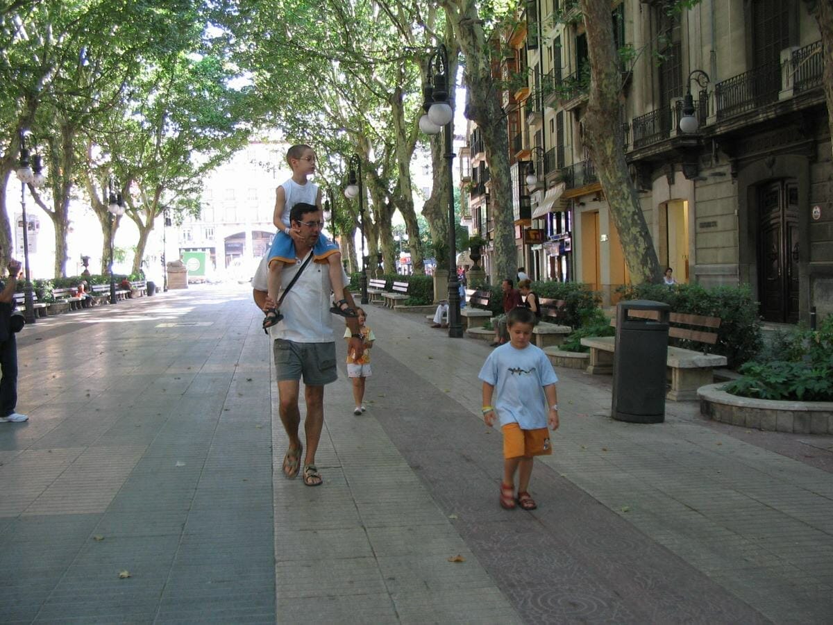 Cruceros con niños, escala Mallorca