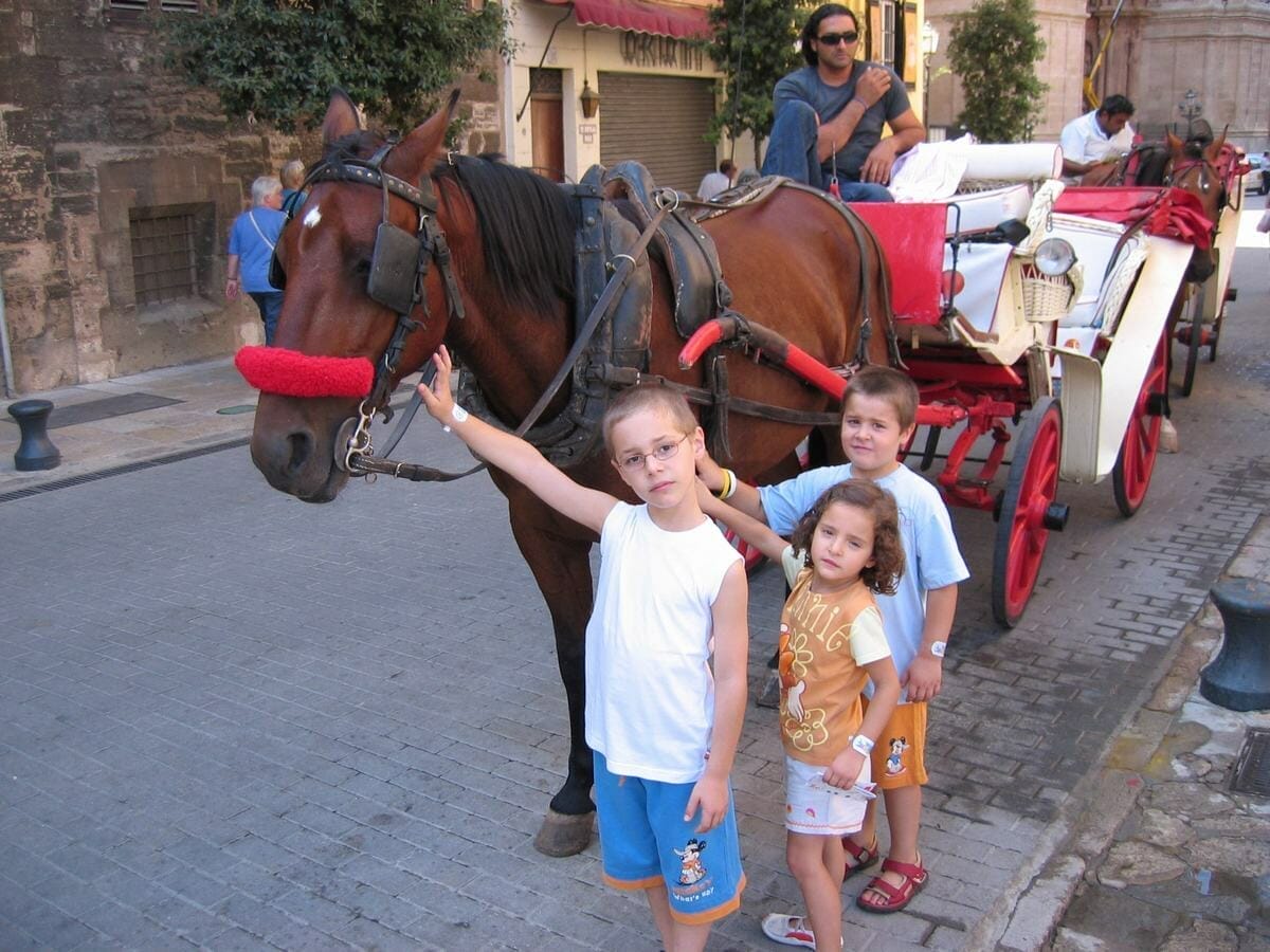 Cruceros con niños, carrozas