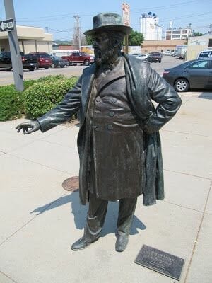 James A. Garfield
estatua de rapid City