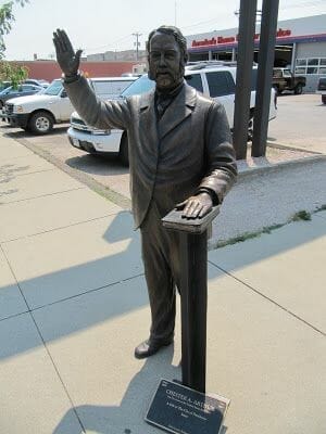 Chester A. Arthur
estatua de Rapid City