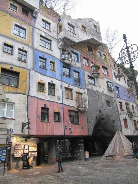 Hundertwasserhaus, casa pintada de Viena