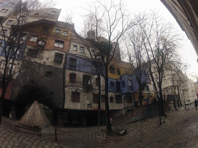 Hundertwasserhaus, casa pintada de Viena