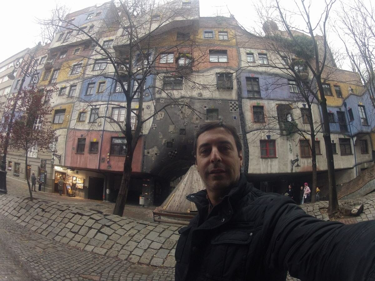 Hundertwasserhaus, casa pintada de Viena