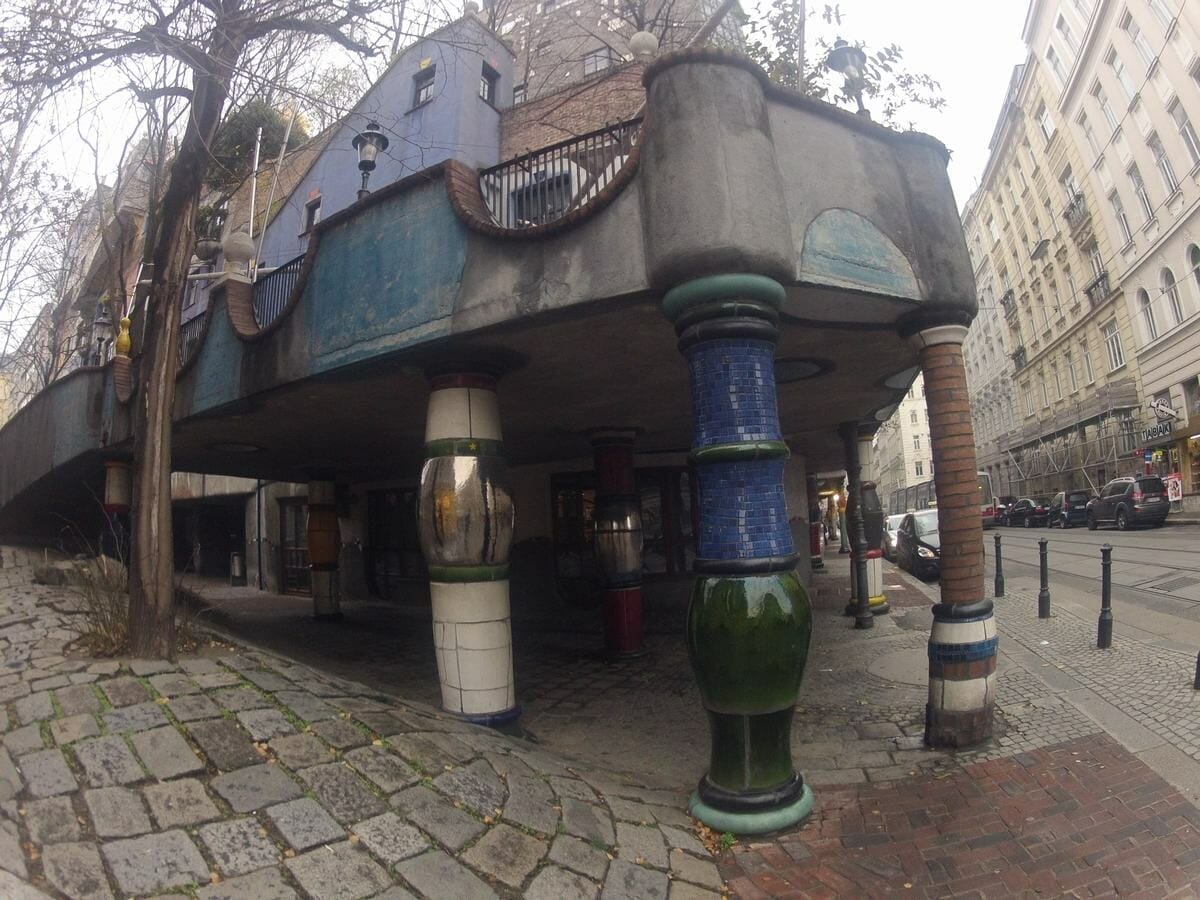 Hundertwasserhaus, casa pintada de Viena