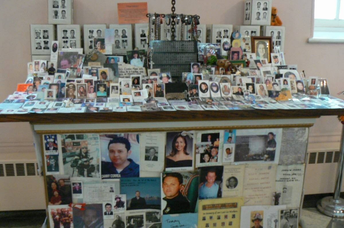 Homenaje victimas 11S, St. Paul Chapel