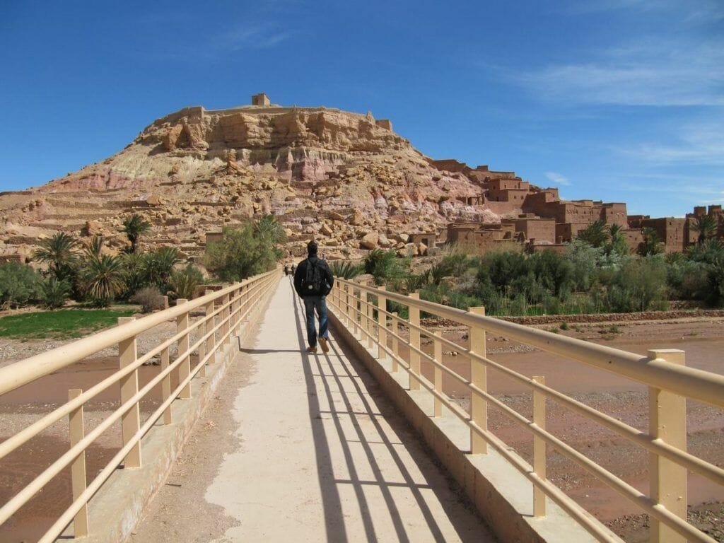 Ksar de Ait Ben Haddou, puente