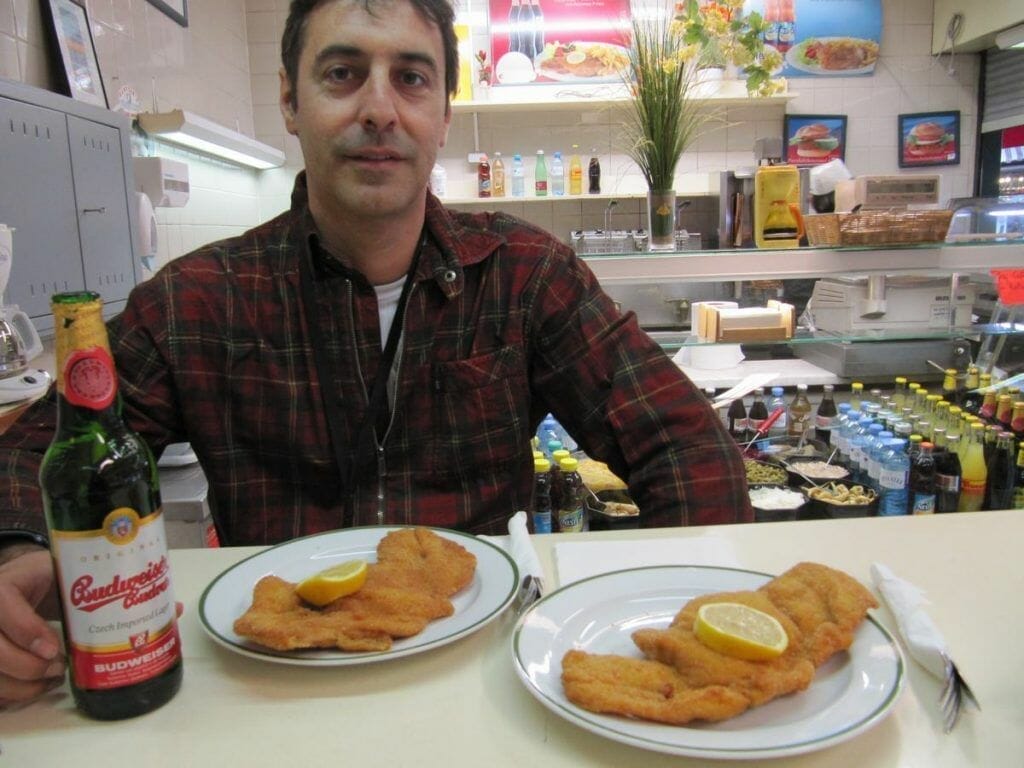El famoso Schnitzel - qué ver en Viena en 3 días