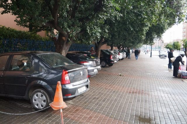 parking - opiniones del hotel Ibis de Marrakech
