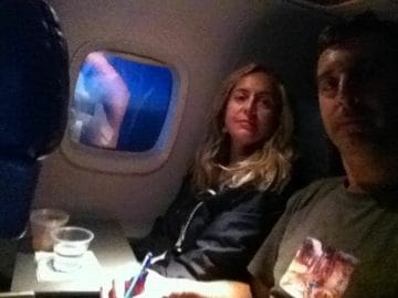 De Chicago a rapid City, un avión muy pequeño, de 3 asientos por fila