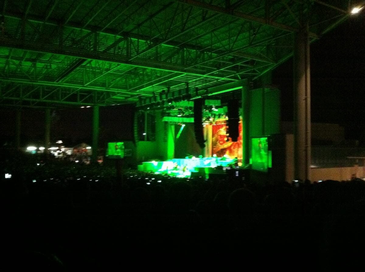 concierto iron maiden 2012 KLIPSCH MUSIC CENTER