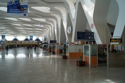 aeropuerto viaje a Marrakech
