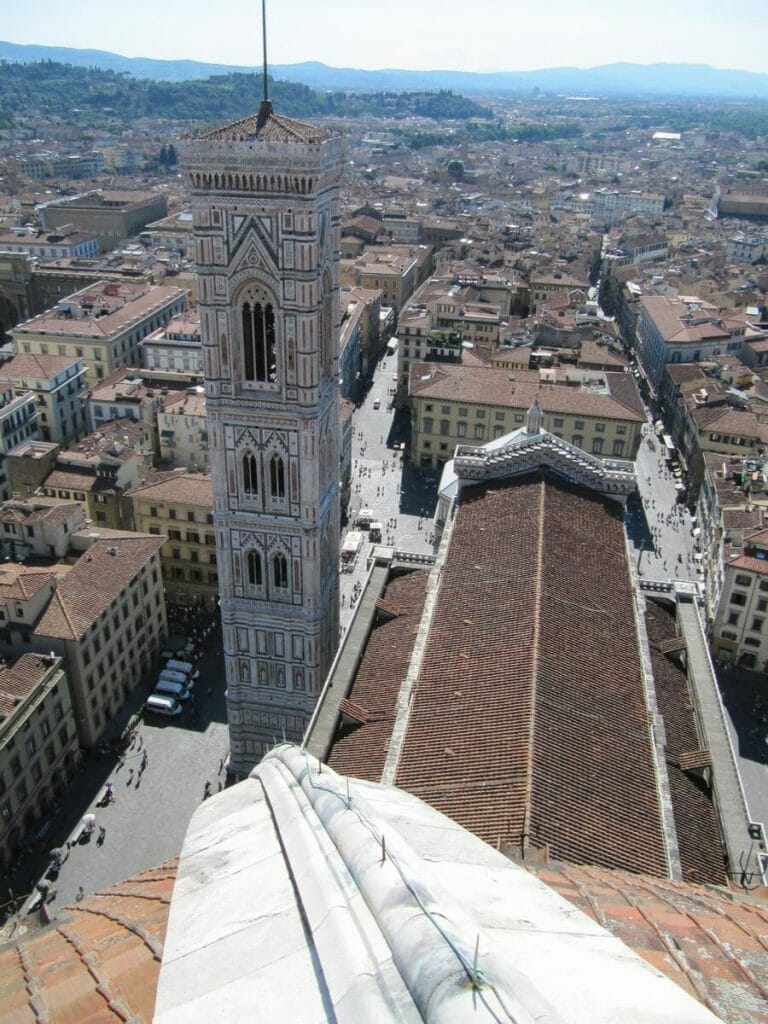 vistas desde cupula de catedral de florencia, cupula Brunelleschi