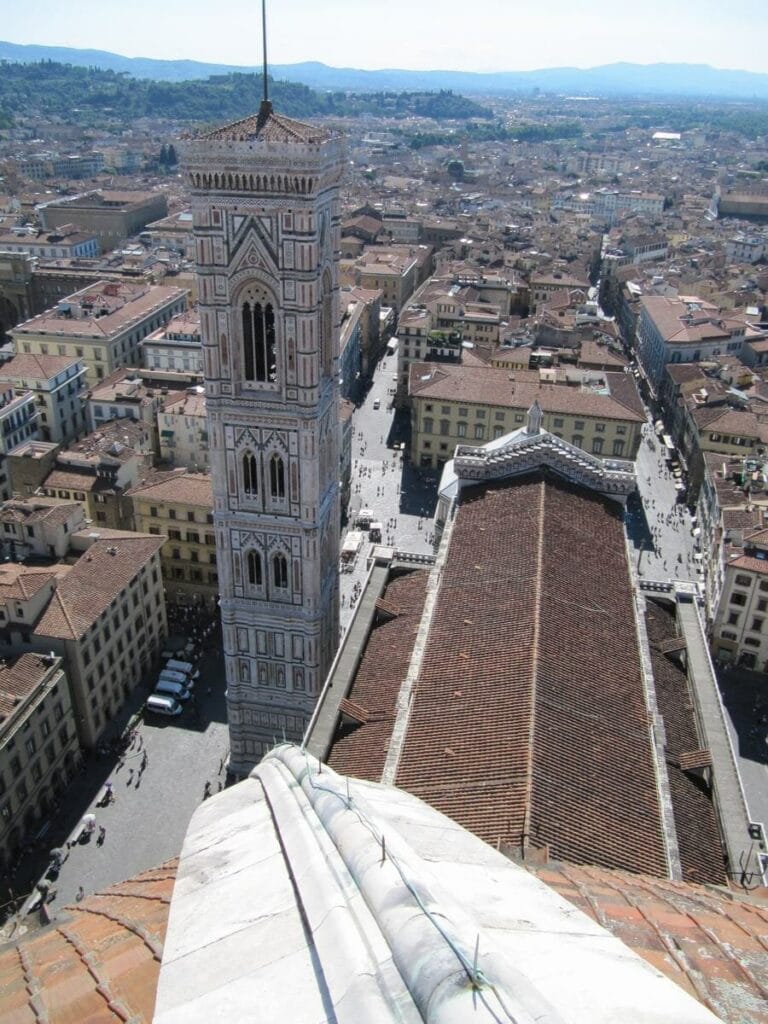 vistas desde cupula de catedral de florencia, cupula Brunelleschi