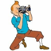 Tintín y fotografía