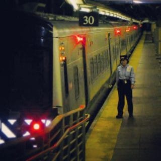 jefe estacion Grand Central terminal station NY, estacion tren Nueva York