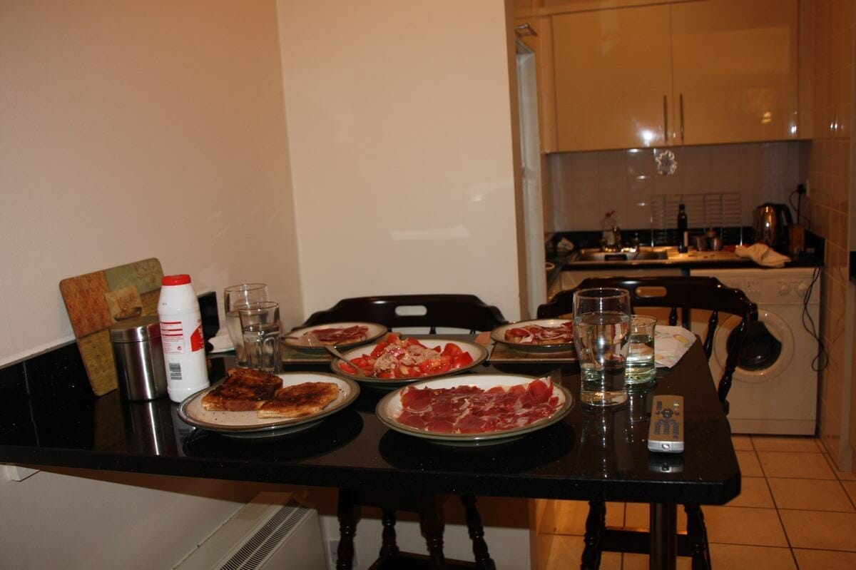 Apartamento Dublin, Pica-pica