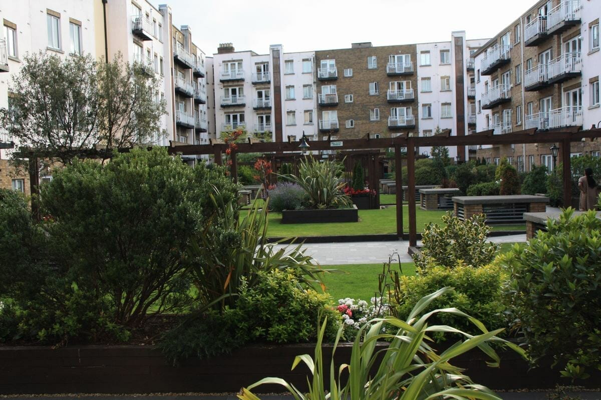 Apartamento Dublin, Zona Ajardinada