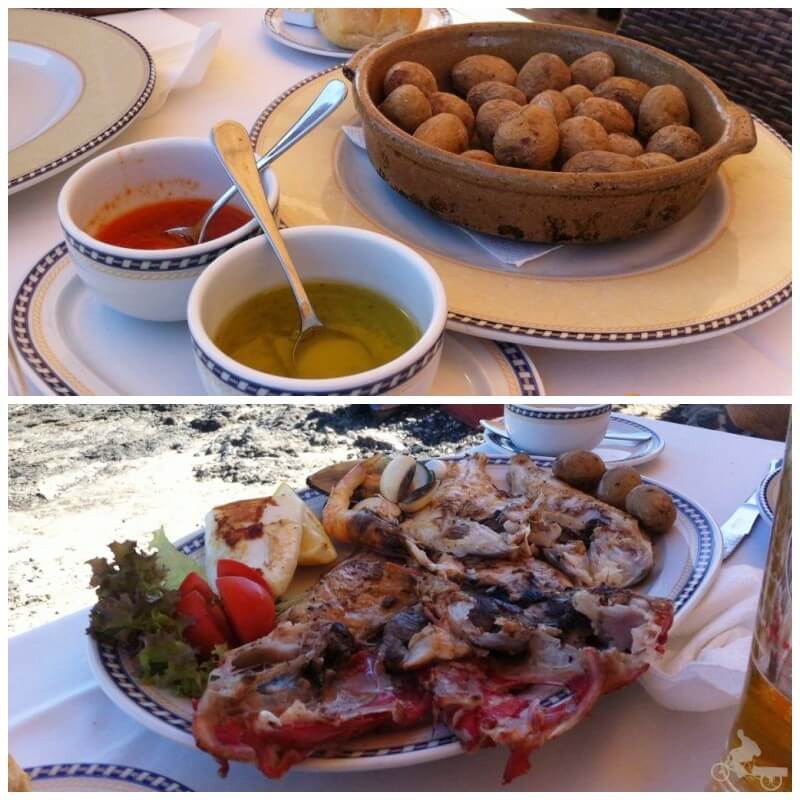 comida restaurante corralejo