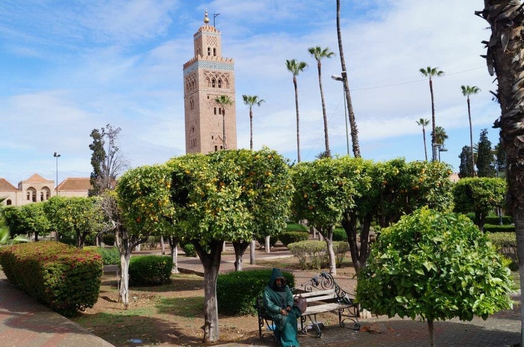 mezquita koutobia, plaza Djemaa el Fna