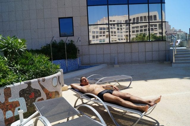 zona vip balneario Marina d´Or del hotel 5 estrellas