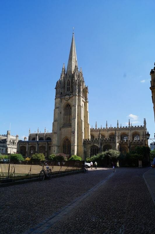 St Mary the Virgin church de Oxford