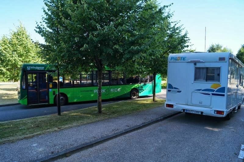 park and ride de Winchester