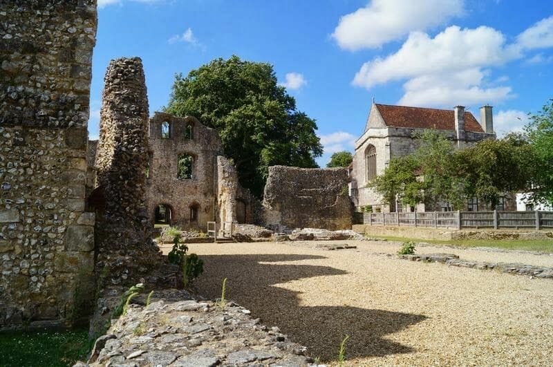 castillo de Wolvesey, Wolvesey castle, winchester